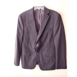 Alfani Slim Fit Suit Jacket Men's Size 40R Charcoal Gray Two-Button Blazer